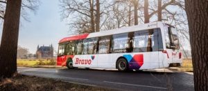 Bravo bus van Arriva in de concessie Oost-Brabant