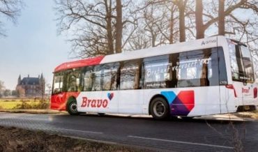 Bravo bus van Arriva in de concessie Oost-Brabant